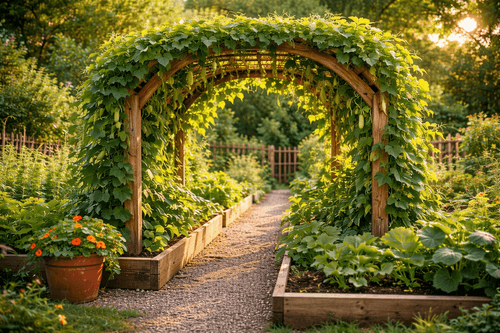 Rise Up: Build a Garden Trellis Arch This Weekend