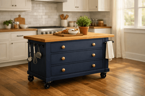 Counter Culture: Turn a Dresser into a Kitchen Island